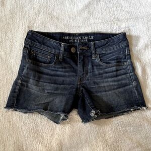 American Eagle Outfitters Dark Wash Jean Shorts